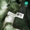 image:imageCozy Bliss Faux Fur Throw Blanket for Couch Fuzzy Soft Plush Thick Bubble Blanket for Sofa Bedroom Living Room 50  60 Inches BeigeTiedye Olive Green