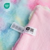 image:imageCozy Bliss Faux Fur Throw Blanket for Couch Fuzzy Soft Plush Thick Bubble Blanket for Sofa Bedroom Living Room 50  60 Inches BeigeTiedye Rainbow
