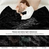 image:imageCozy Bliss Faux Fur Throw Blanket for Couch Fuzzy Soft Plush Thick Warm Fluffy Reversible Wave Textured Blanket for Sofa Bedroom Living Room 55  70 Inches Cream WhiteBlack