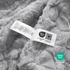 image:imageCozy Bliss Faux Fur Throw Blanket for Couch Fuzzy Soft Plush Thick Warm Fluffy Reversible Wave Textured Blanket for Sofa Bedroom Living Room 55  70 Inches Cream WhiteGrey