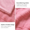 image:imageCozy Bliss Fluffy Faux Fur Throw Blanket for CouchWarm Cozy Soft Cream White Throw Blankets for Sofa Bed Living Room50x60 InchesHot Pink