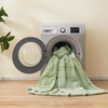 image:imageCozy Bliss Fluffy Faux Fur Throw Blanket for CouchWarm Cozy Soft Cream White Throw Blankets for Sofa Bed Living Room50x60 InchesSage Green