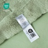 image:imageCozy Bliss Fluffy Faux Fur Throw Blanket for CouchWarm Cozy Soft Cream White Throw Blankets for Sofa Bed Living Room50x60 InchesSage Green
