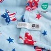 image:imageCozy Bliss Gnome Patriotic Throw Blanket  Ultra Soft MilkyPlush Fleece Blanket for Couch Sofa amp Bed Americana Home Decor Lightweight Cozy Blanket for All Seasons Blue 50x60Blue