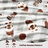 image:imageCozy Bliss Gnome Patriotic Throw Blanket  Ultra Soft MilkyPlush Fleece Blanket for Couch Sofa amp Bed Americana Home Decor Lightweight Cozy Blanket for All Seasons Blue 50x60Coffee Gnome Grey