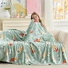 image:imageCozy Bliss Gnome Patriotic Throw Blanket  Ultra Soft MilkyPlush Fleece Blanket for Couch Sofa amp Bed Americana Home Decor Lightweight Cozy Blanket for All Seasons Blue 50x60Spring Gnome Green