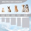 image:imageCozy Bliss Leakproof Cooling Blanket for Medium Dogs  QMax 05 Durable amp Washable Dog Cooling Mat for Hot Weather Soft Pet Throw amp Couch Protector for Dogs amp Cats 30x40 Inch Heather Silver GreyHeather Silver Grey