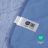 image:imageCozy Bliss Leakproof Cooling Blanket for Medium Dogs  QMax 05 Durable amp Washable Dog Cooling Mat for Hot Weather Soft Pet Throw amp Couch Protector for Dogs amp Cats 30x40 Inch Heather Silver GreyHeather Haze Blue