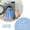 image:imageCozy Bliss Leakproof Cooling Blanket for Medium Dogs  QMax 05 Durable amp Washable Dog Cooling Mat for Hot Weather Soft Pet Throw amp Couch Protector for Dogs amp Cats 30x40 Inch Heather Silver GreyHeather Haze Blue