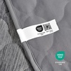 image:imageCozy Bliss Leakproof Cooling Blanket for Medium Dogs  QMax 05 Durable amp Washable Dog Cooling Mat for Hot Weather Soft Pet Throw amp Couch Protector for Dogs amp Cats 30x40 Inch Heather Silver GreyHeather Charcoal Grey