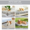 image:imageCozy Bliss Leakproof Cooling Blanket for Medium Dogs  QMax 05 Durable amp Washable Dog Cooling Mat for Hot Weather Soft Pet Throw amp Couch Protector for Dogs amp Cats 30x40 Inch Heather Silver GreyHeather Silver Grey
