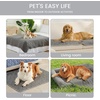 image:imageCozy Bliss Leakproof Cooling Blanket for Medium Dogs  QMax 05 Durable amp Washable Dog Cooling Mat for Hot Weather Soft Pet Throw amp Couch Protector for Dogs amp Cats 30x40 Inch Heather Silver GreyHeather Charcoal Grey