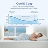image:imageCozy Bliss Leakproof Cooling Mattress Pad Queen QMaxgt045 Soft Noiseless Breathable Mattress Topper Cover with Deep Pocket Fits 818 Inches for Summer Bed Hot Sleepers WhiteWhite