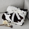 image:imageCozy Bliss Leopard Print Fuzzy Throw Blanket for Couch  Thick Soft Warm Fleece Blankets for Room Decor for Kids Women Men Girls Brown Cheetah 5060Black Brown