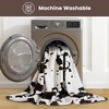 image:imageCozy Bliss Leopard Print Fuzzy Throw Blanket for Couch  Thick Soft Warm Fleece Blankets for Room Decor for Kids Women Men Girls Brown Cheetah 5060Black Brown