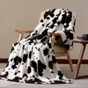 image:imageCozy Bliss Leopard Print Fuzzy Throw Blanket for Couch  Thick Soft Warm Fleece Blankets for Room Decor for Kids Women Men Girls Brown Cheetah 5060Black Brown