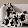 image:imageCozy Bliss Leopard Print Fuzzy Throw Blanket for Couch  Thick Soft Warm Fleece Blankets for Room Decor for Kids Women Men Girls Brown Cheetah 5060Black Brown