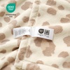 image:imageCozy Bliss Leopard Print Fuzzy Throw Blanket for Couch  Thick Soft Warm Fleece Blankets for Room Decor for Kids Women Men Girls Brown Cheetah 5060Khaki Leopard
