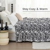 image:imageCozy Bliss Leopard Print Fuzzy Throw Blanket for Couch  Thick Soft Warm Fleece Blankets for Room Decor for Kids Women Men Girls Brown Cheetah 5060Silvery Leopard