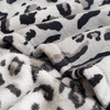 image:imageCozy Bliss Leopard Print Fuzzy Throw Blanket for Couch  Thick Soft Warm Fleece Blankets for Room Decor for Kids Women Men Girls Brown Cheetah 5060Silvery Leopard