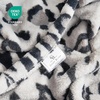 image:imageCozy Bliss Leopard Print Fuzzy Throw Blanket for Couch  Thick Soft Warm Fleece Blankets for Room Decor for Kids Women Men Girls Brown Cheetah 5060Silvery Leopard
