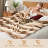 image:imageCozy Bliss Luxury Faux Fur Throw Blanket Animal Print Non Shedding Double Sided Sherpa Blankets Super Soft Fluffy Thick Warm Throws Home Decor for Christmas Couch Bed Sofa Women Grey 50x60 InchesBrown