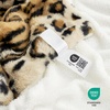 image:imageCozy Bliss Luxury Faux Fur Throw Blanket Animal Print Non Shedding Double Sided Sherpa Blankets Super Soft Fluffy Thick Warm Throws Home Decor for Christmas Couch Bed Sofa Women Grey 50x60 InchesBrown Leopard