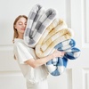 image:imageCozy Bliss Luxury Sherpa Throw Blanket for Couch Premium Reversible Buffalo Plaid Thick Throw Warm Cozy Soft Blanket for Home and Gifts Light Blue 50 x 60Buffalo Plaidlight Blue