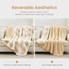 image:imageCozy Bliss Luxury Sherpa Throw Blanket for Couch Premium Reversible Buffalo Plaid Thick Throw Warm Cozy Soft Blanket for Home and Gifts Light Blue 50 x 60Buffalo Plaidbeige