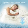 image:imageCozy Bliss Seersucker Cooling Comforter Queen Size QMax 045 Reversible Lightweight Cooling Blanket Breathable Silk Smooth Summer Bedding Quilt for Hot Sleepers Night Sweats Dark GreyWhite