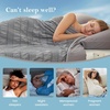 image:imageCozy Bliss Seersucker Cooling Comforter Queen Size QMax 045 Reversible Lightweight Cooling Blanket Breathable Silk Smooth Summer Bedding Quilt for Hot Sleepers Night Sweats Dark GreyDark Grey