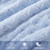 image:imageCozy Bliss Ultrasoft Waffle Throw Blanket Fluffy Cute Plush Blanket for Couch Bed Modern Home Accent Portable for Picnic or Outdoor Brown 50x60Light Blue