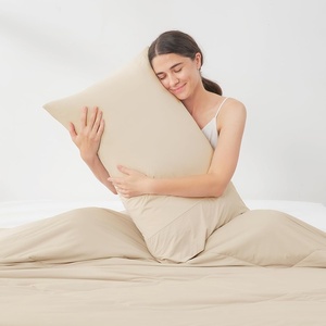 image:imageCozy Bliss 2 Pack Cooling Pillow Cases Queen 20 x 30 GreenKhaki
