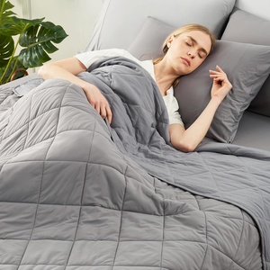image:imageCozy Bliss Cooling Blanket for Hot Sleepers Queen Size QMax 045 Cooling Comfort Cold Blankets for Night Sweats Sleeping UltraCool Lightweight Breathable Blanket for Bed Mist GreyDark Grey