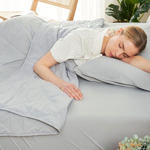 image:imageCozy Bliss Cooling Blanket for Hot Sleepers Queen Size QMax 045 Cooling Comfort Cold Blankets for Night Sweats Sleeping UltraCool Lightweight Breathable Blanket for Bed Mist GreyCool Grey