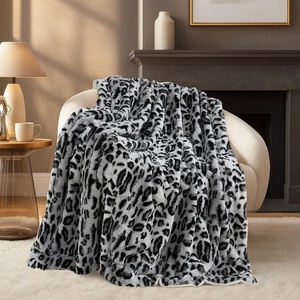 image:imageCozy Bliss Cow Print Faux Fur Throw Blanket Animal Printed Blankets Super Soft Warm Thick Fluffy Throws Home Decor for Couch Bed Sofa Women BlackampGrey Cow 50x60 InchesSnow Leopard