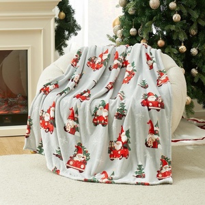 image:imageCozy Bliss Gnome Patriotic Throw Blanket  Ultra Soft MilkyPlush Fleece Blanket for Couch Sofa amp Bed Americana Home Decor Lightweight Cozy Blanket for All Seasons Blue 50x60Gnome in Truck